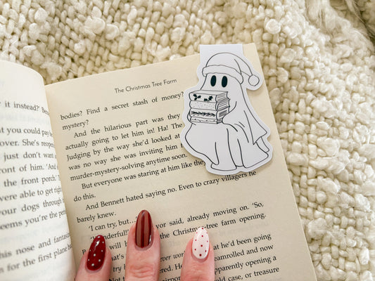 santa ghost bookmark