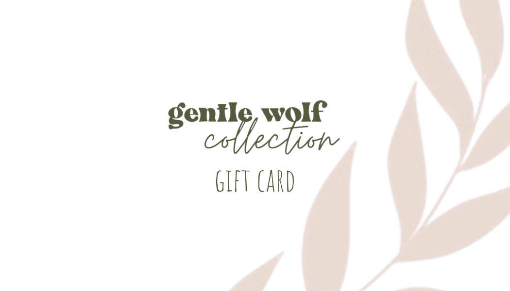 gentle wolf collection digital gift card