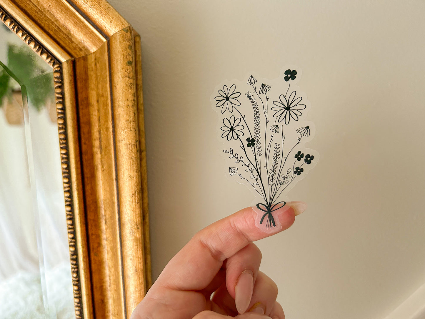 floral bouquet sticker