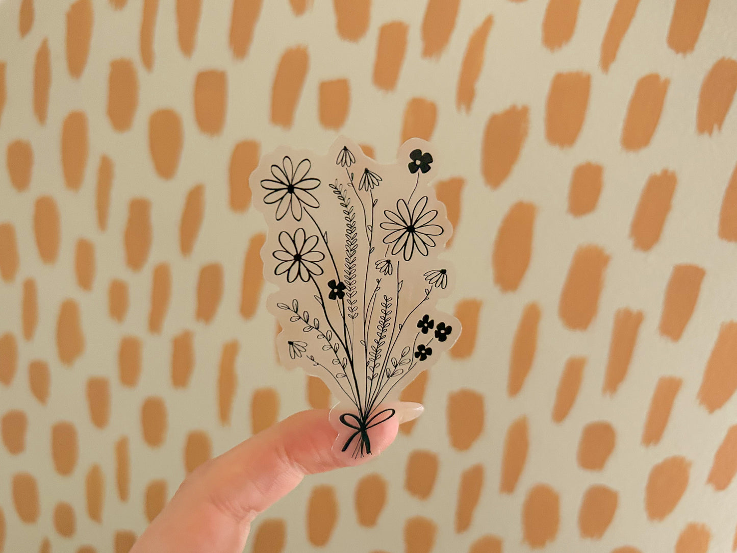floral bouquet sticker