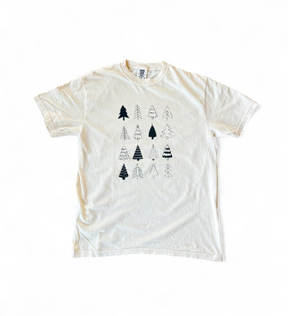 holiday trees tee
