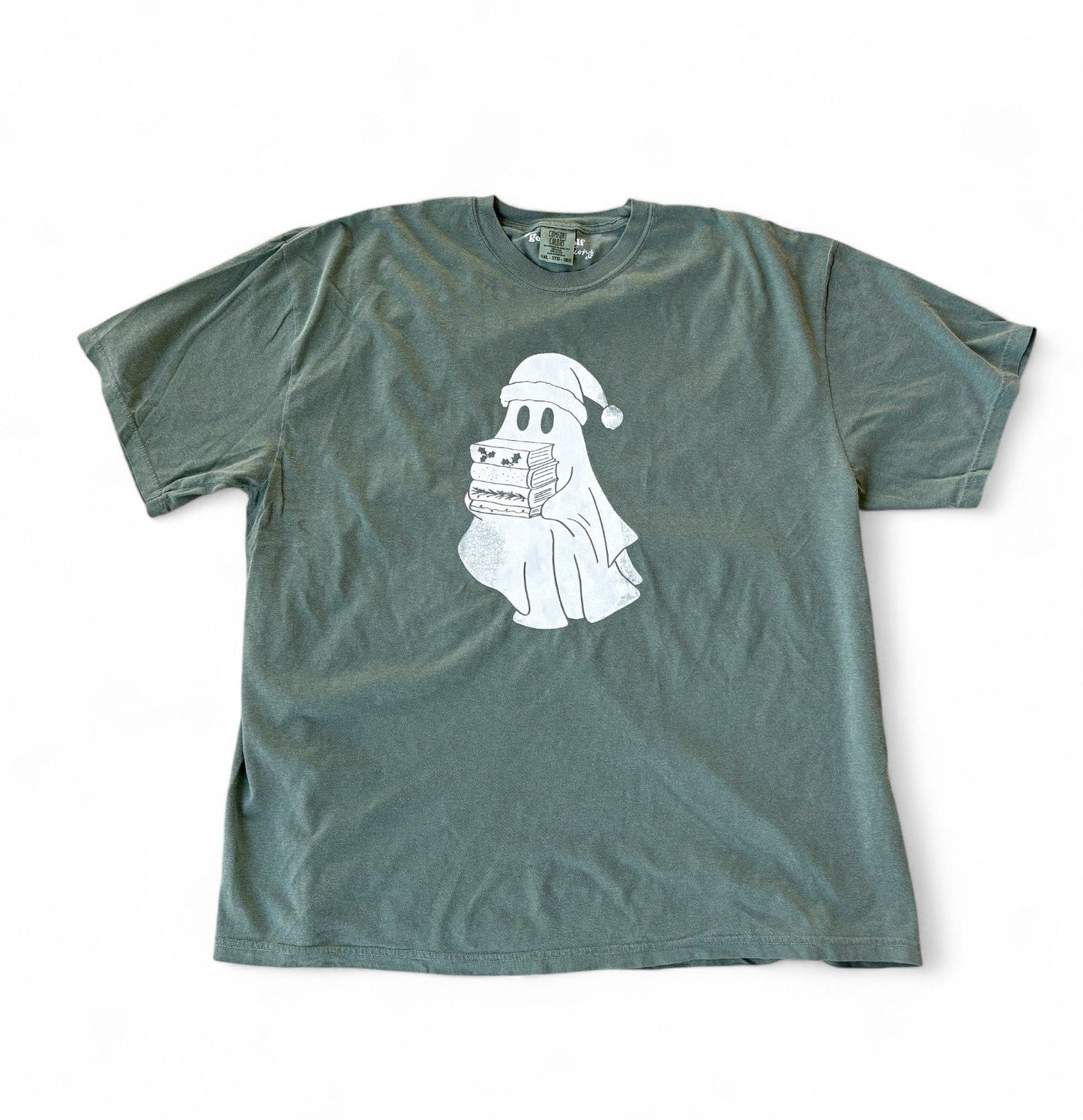 santa ghost tee