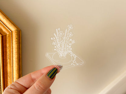 vinyl player sticker
