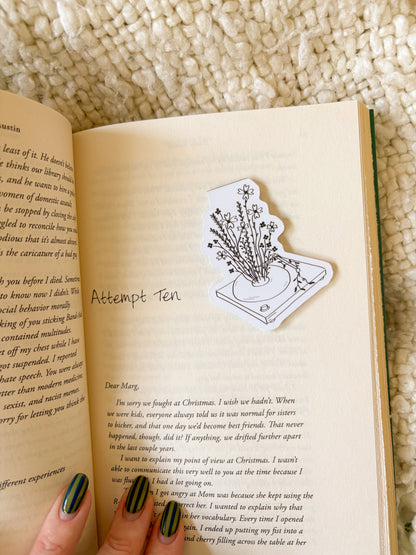 record player bookmark