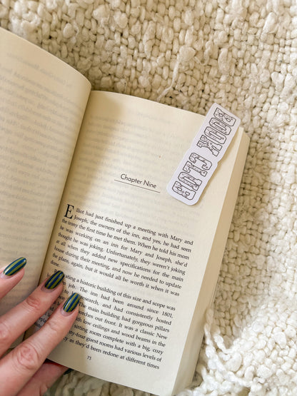 'book club' bookmark