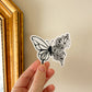 floral butterfly sticker