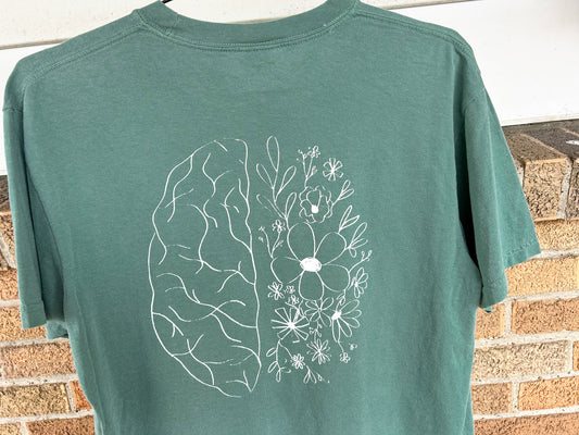 grow positive thoughts t-shirt