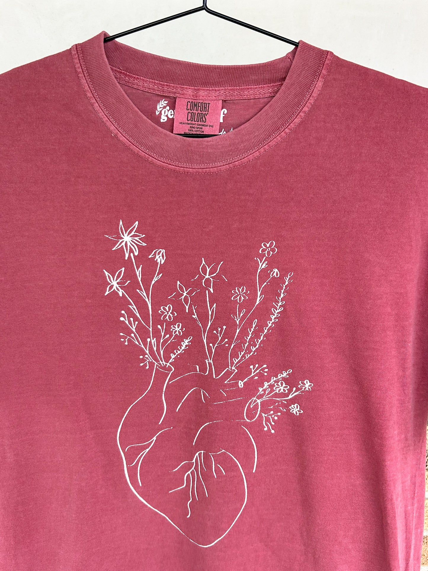 anatomical heart t-shirt