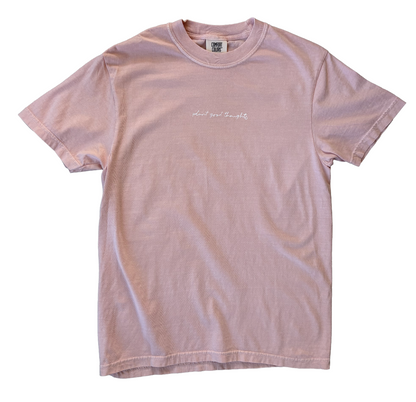 'plant good thoughts' brain tee