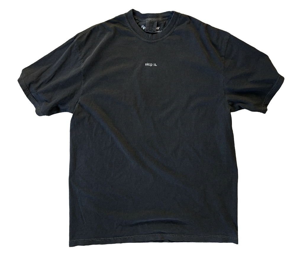 'skip it' record tee